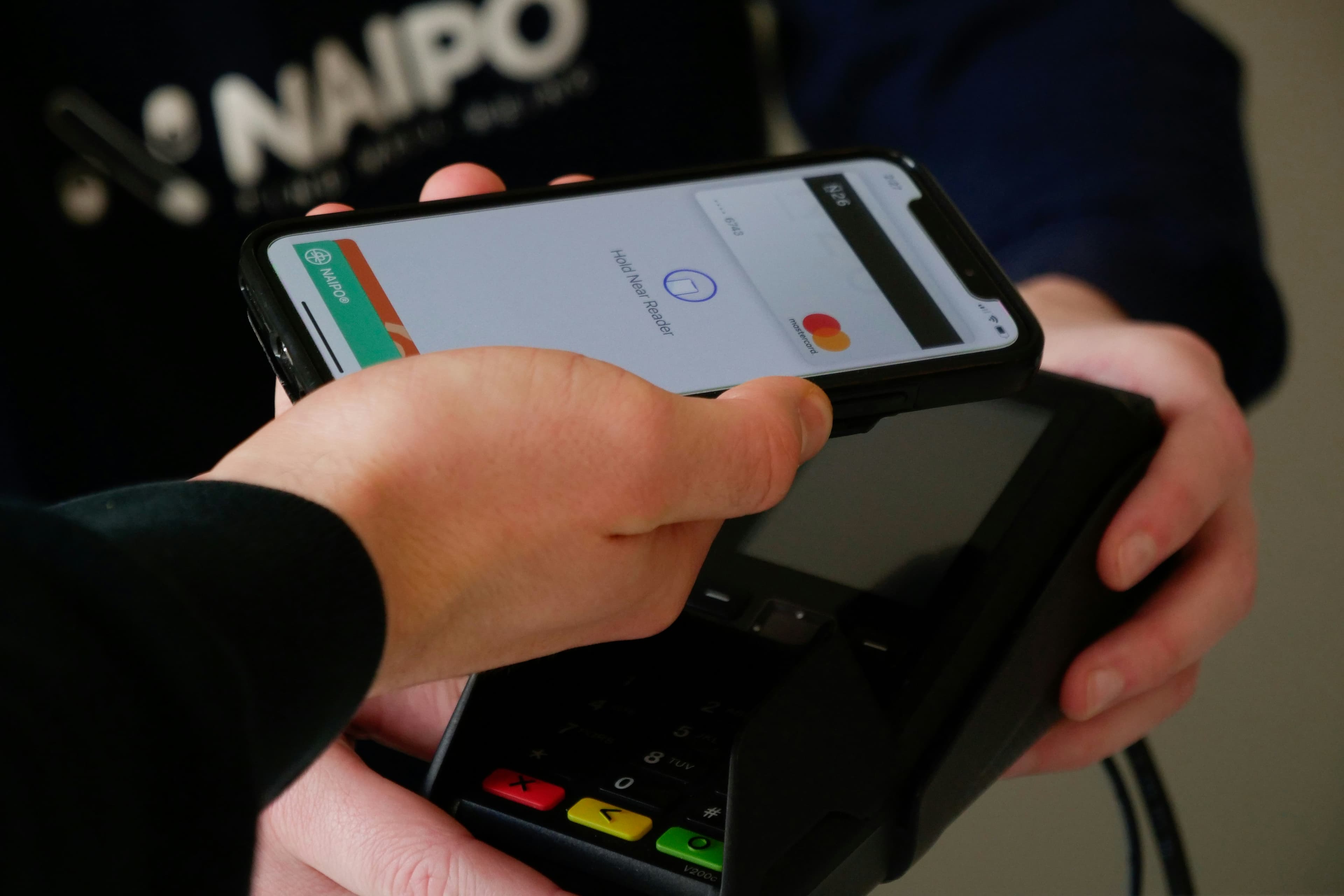 Abstract representation of digital payment processing, with glowing lines and a modern, secure feel.
